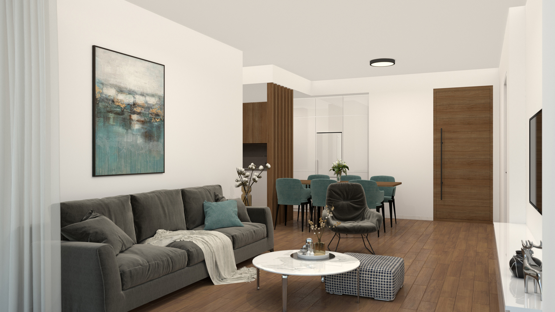 CGIs of typical 3 Bedroom Apartments for sale in Ivy City Residences, a Development by DNP Properties in Cyprus